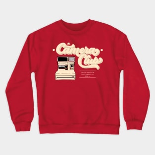 Vintage 80s Camera Club Crewneck Sweatshirt